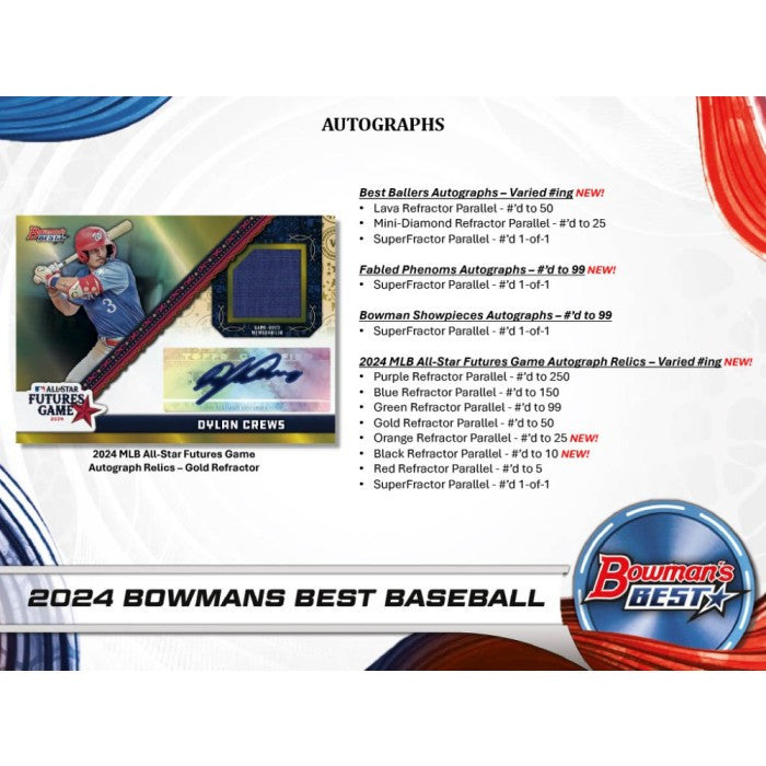 2024 Bowman's Best Baseball Hobby Box