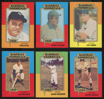 1980 SSPC Baseball Immortals Complete Set (173/173) EX/MT