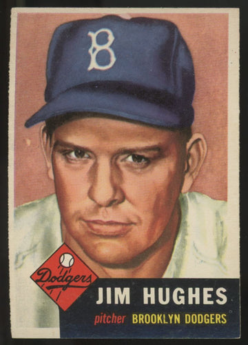 1953 Topps Jim Hughes #216 NM