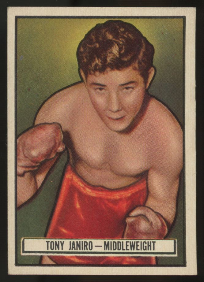 1951 Topps Ringside Tony Janiro #21 EX "A"