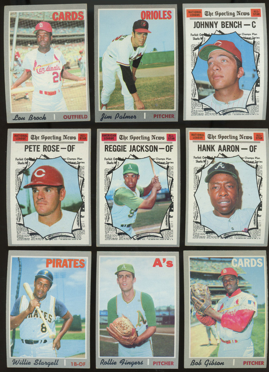1970 Topps Baseball Complete Set (720) VG-EX Overall