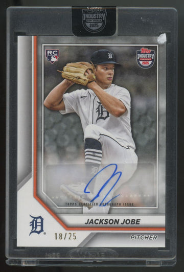 2025 Topps Industry Jackson Jobe RC Auto /25 #MLBA-JJ