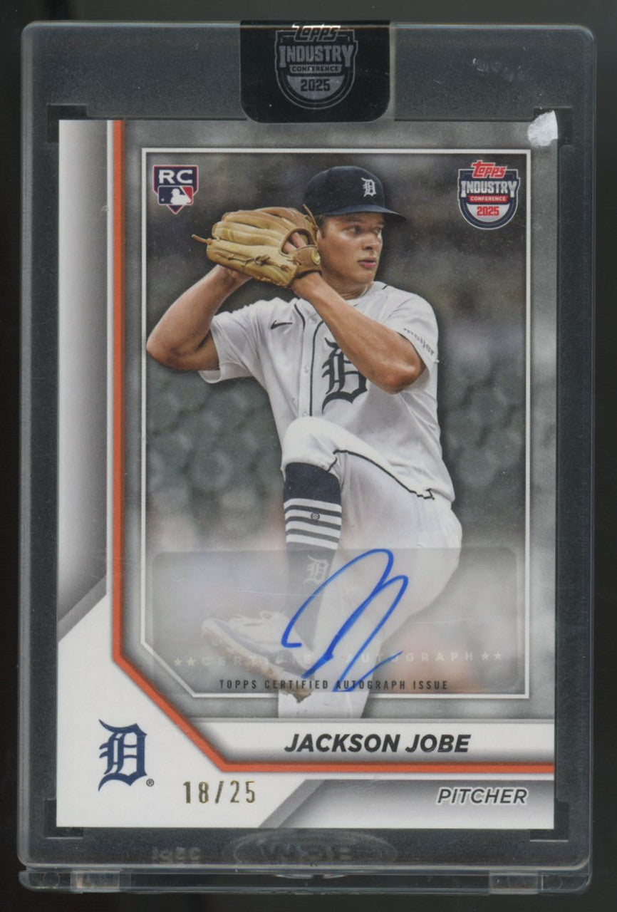 2025 Topps Industry Jackson Jobe RC Auto /25 #MLBA-JJ