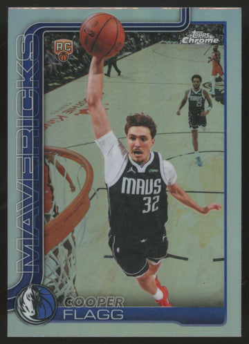 2025-26 Topps Chrome Update Cooper Flagg RC Refractor #151