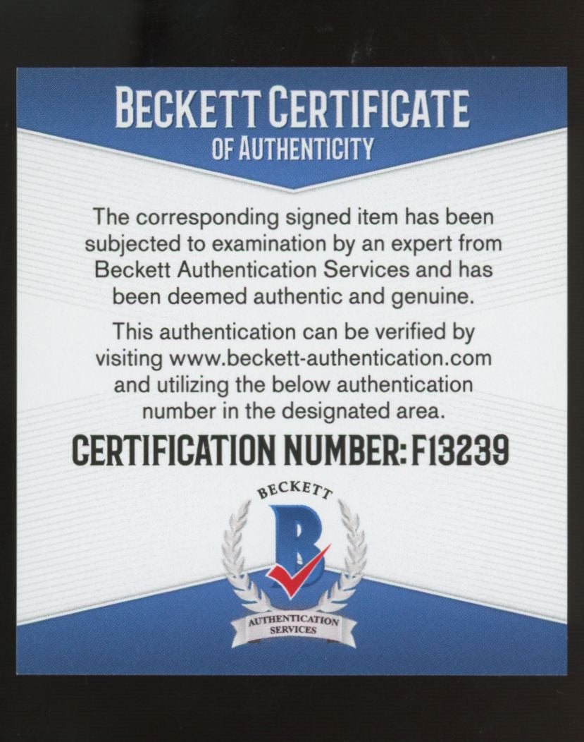 1987 Donruss Rafael Palmeiro Rated Rookie Signed Auto Beckett Authentic #43