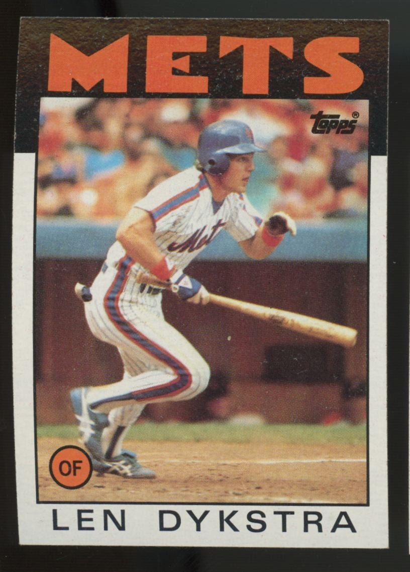 1986 Topps Baseball Complete Set (792) NM Dykstra Fielder RC