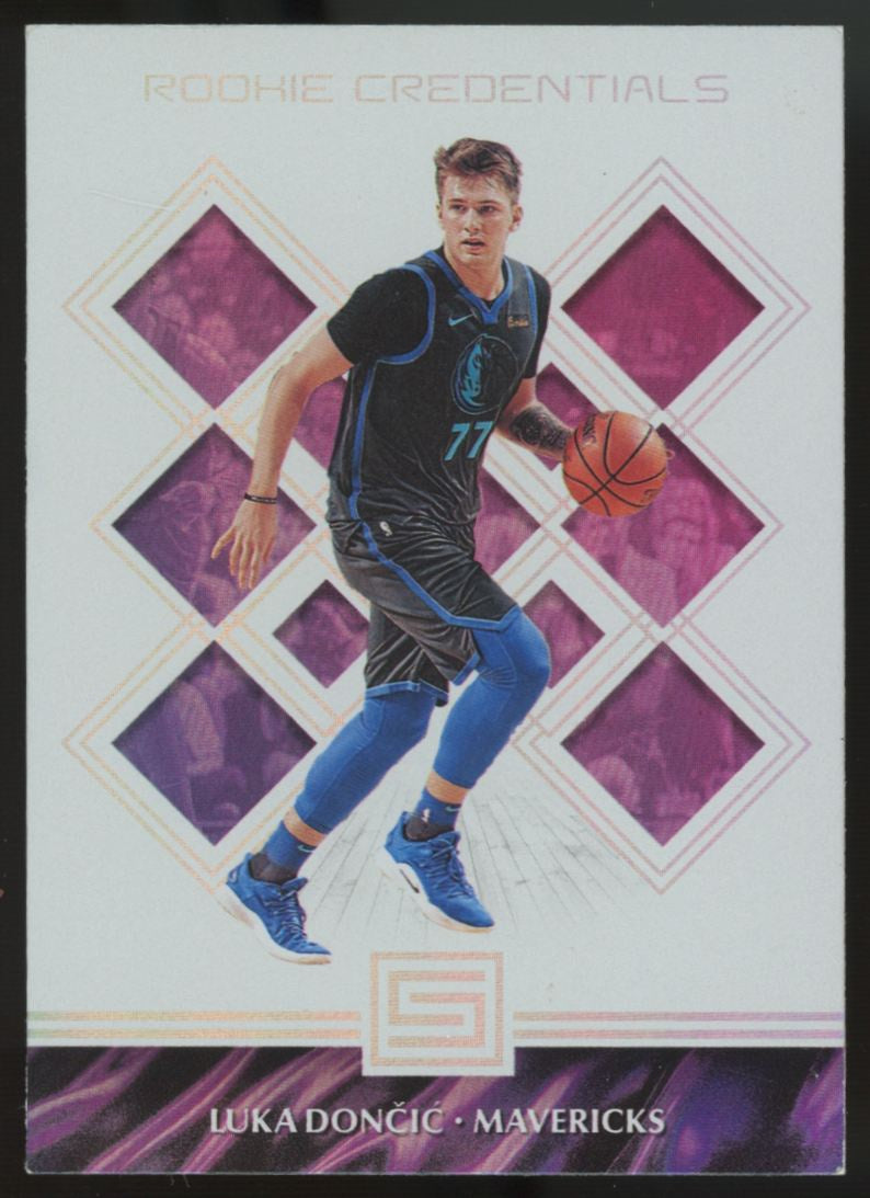 2018/19 Panini Status Luka Doncic RC Rookie Credentials #26