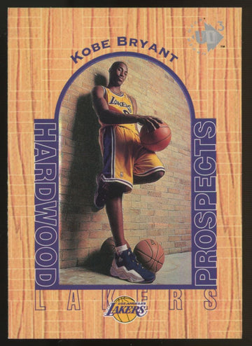 1996-97 Upper Deck UD3 Kobe Bryant RC Hardwood Prospects #19