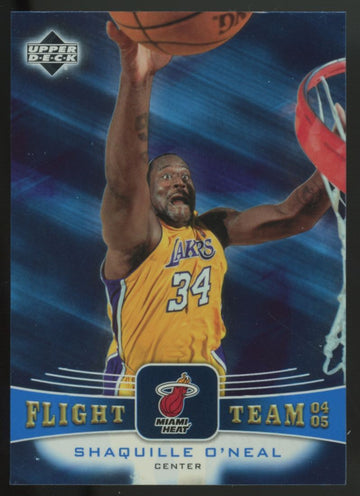 2004-05 Upper Deck Shaquille O'Neal Flight Team #FT16