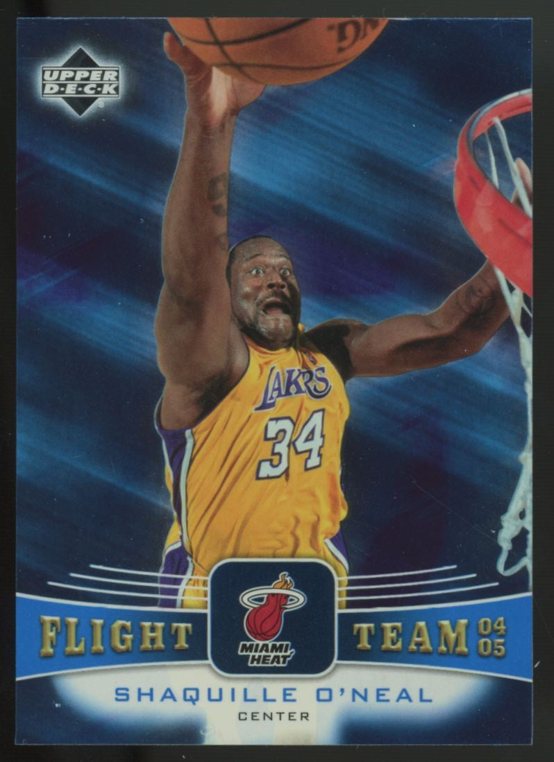 2004-05 Upper Deck Shaquille O'Neal Flight Team #FT16
