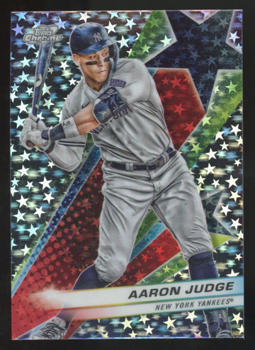 2024 Topps Chrome Cosmic Aaron Judge Starfractor #SF-31