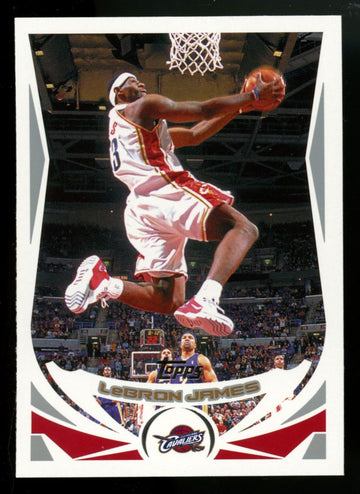2004-05 Topps Flagship LeBron James #23