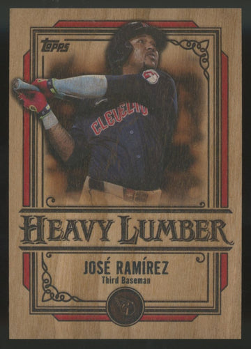 2025 Topps Series Two Jose Ramirez Heavy Lumber SSP #HL-42