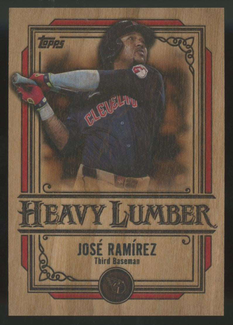 2025 Topps Series Two Jose Ramirez Heavy Lumber SSP #HL-42