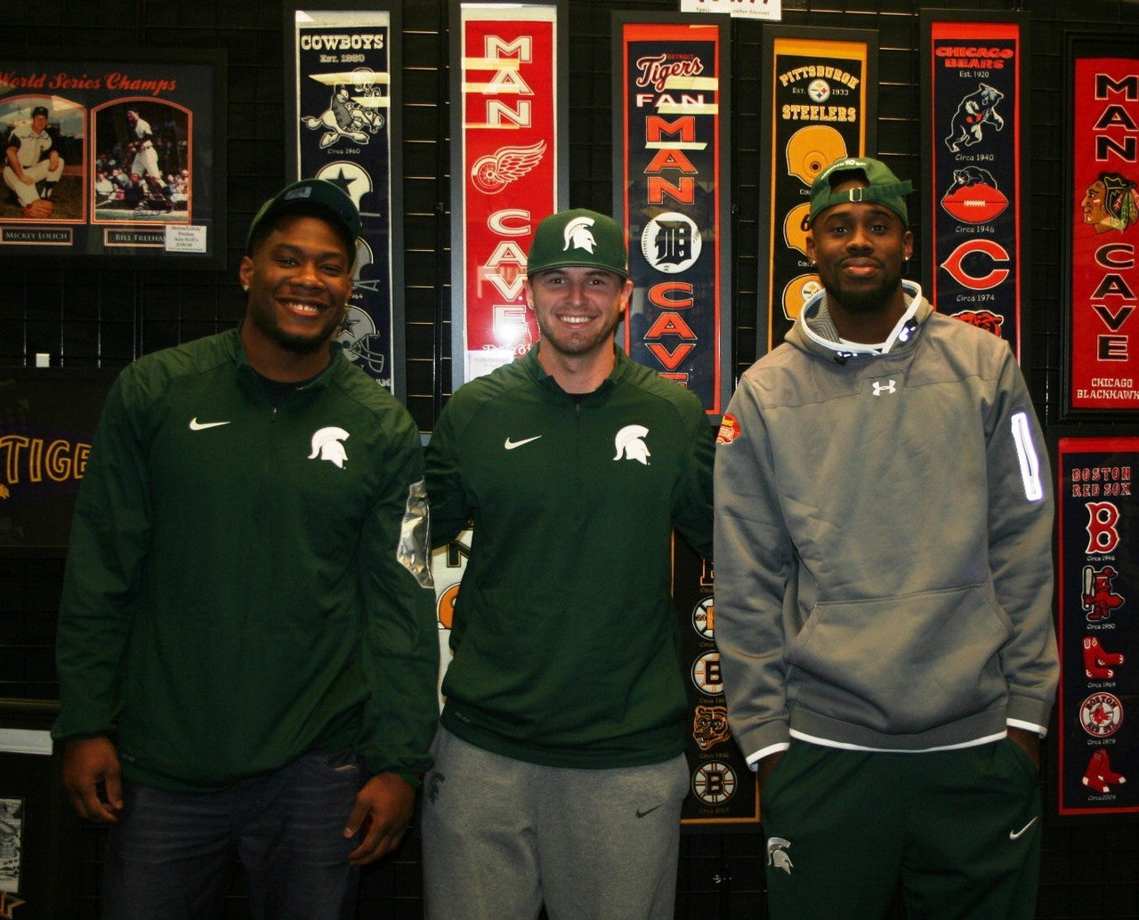 Tony Lippett Michigan State Spartans NCAA 16x20" Inscribed Autographed Photo - 2015 Rose Bowl