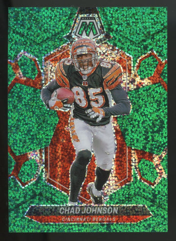 2024 Panini Mosaic Chad Johnson Green Sparkle /8 #228
