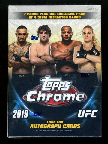 2019 Topps Chrome UFC Blaster Box