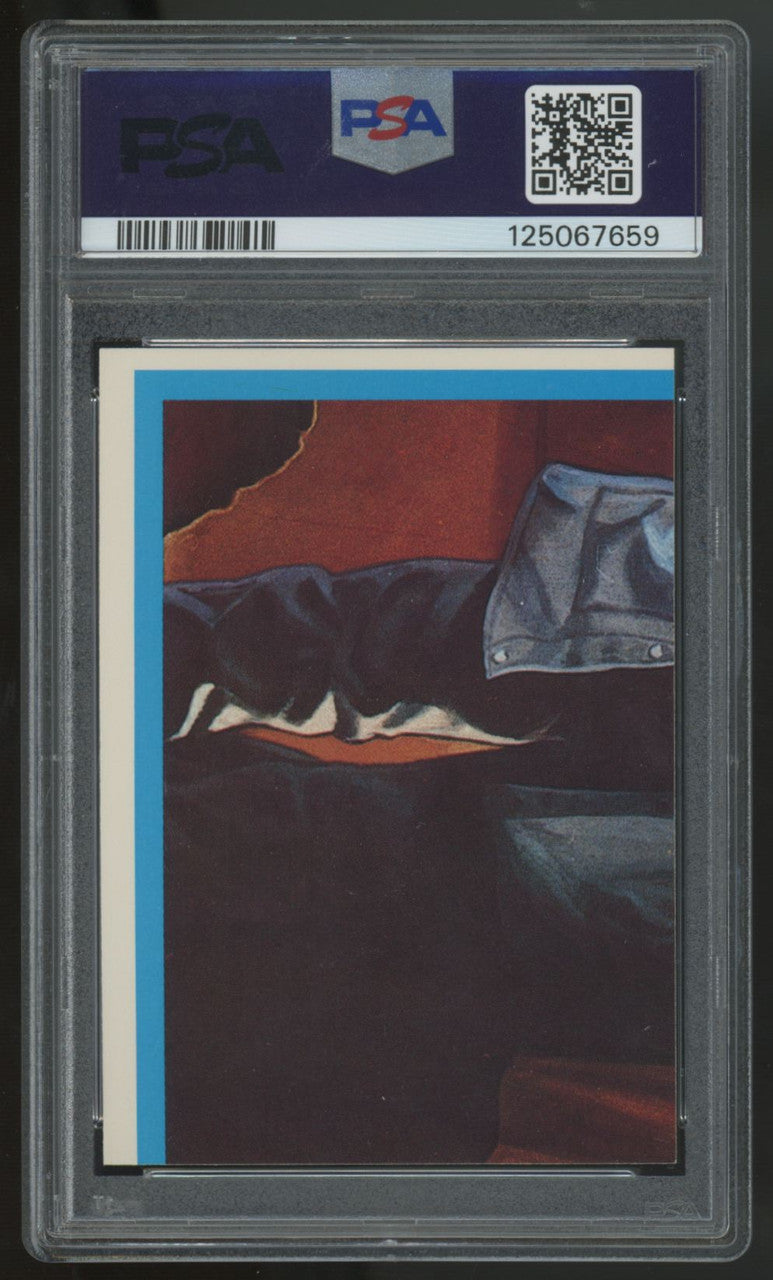 1985 The Goonies Data On Bike Stickers #1 PSA 6