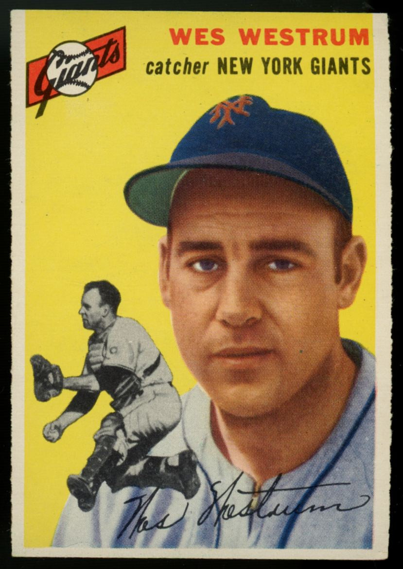 1954 Topps West Westrum #180 NM