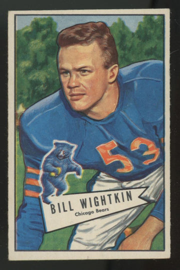 1952 Bowman Small Bill Wightkin #96 EX
