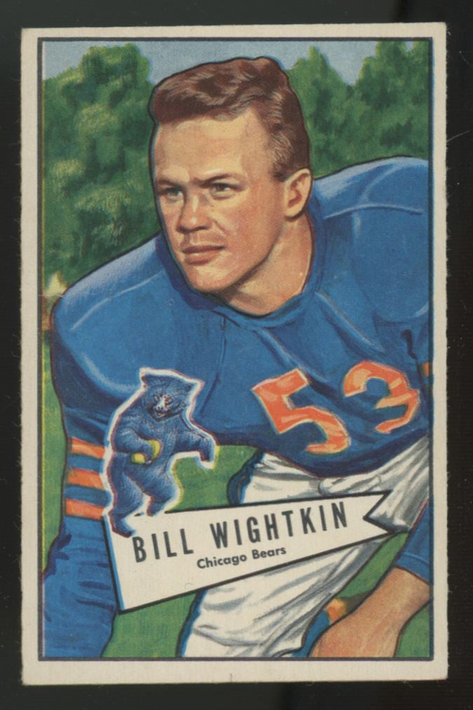 1952 Bowman Small Bill Wightkin #96 EX