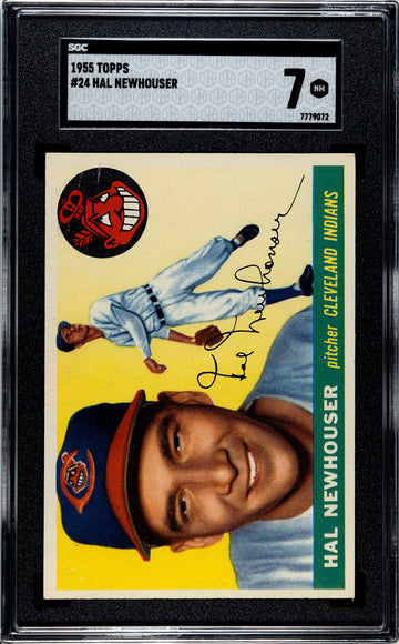 1955 Topps Hal Newhouser #24 SGC 7