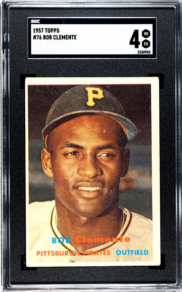 1957 Topps Bob Roberto Clemente #76 SGC 4