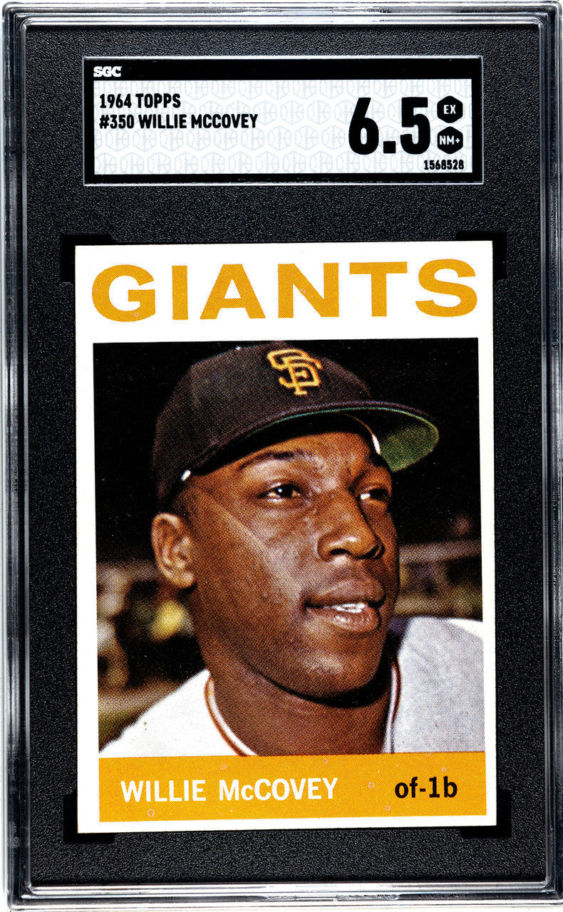 1964 Topps Willie McCovey #350 SGC 6.5