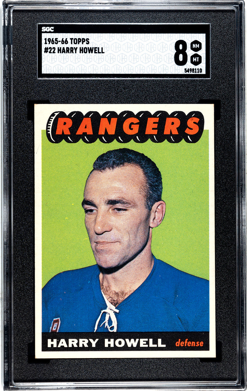 1965-66 Topps Harry Howell #22 SGC 8