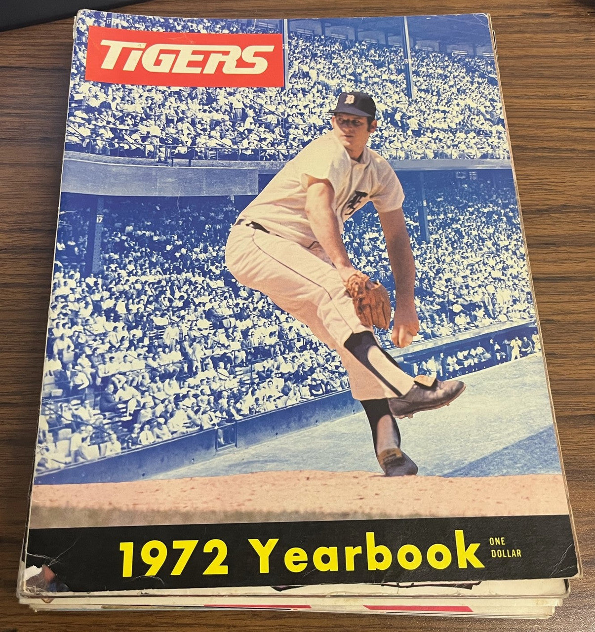 1970's Detroit Tigers Yearbooks Set of 10 1970-1979