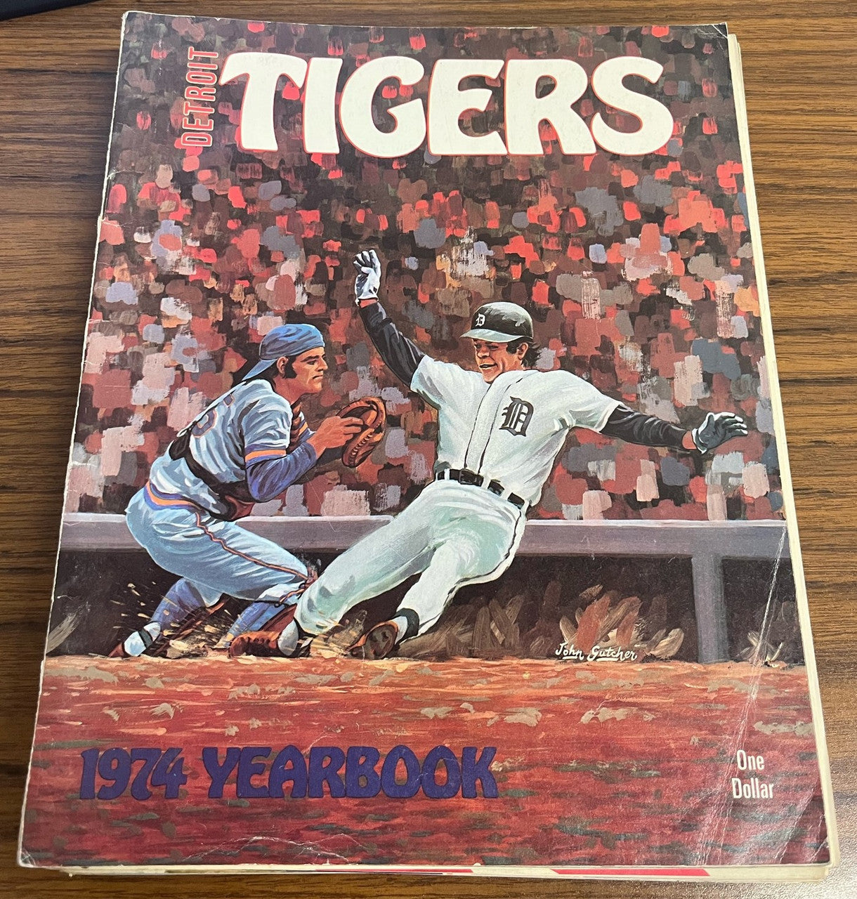 1970's Detroit Tigers Yearbooks Set of 10 1970-1979