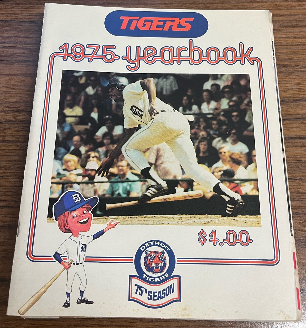1970's Detroit Tigers Yearbooks Set of 10 1970-1979