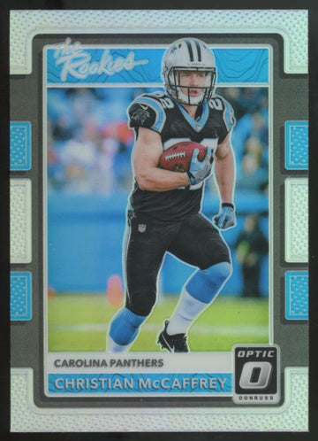 2017 Donruss Optic Christian McCaffrey RC The Rookies Holo #5