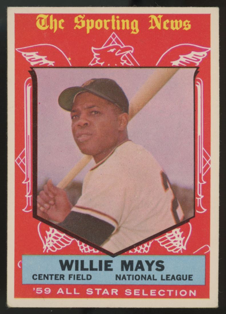 1959 Topps Willie Mays All Star #563 EX+