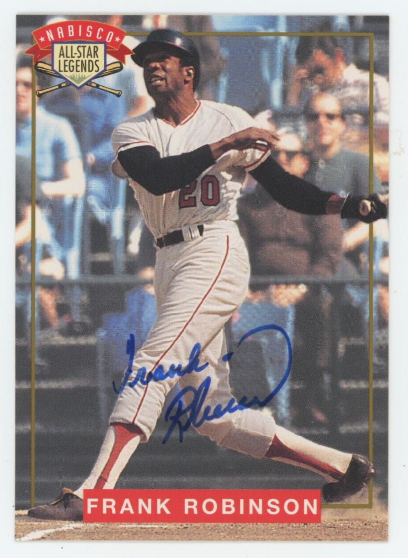 1994 Nabisco All-Star Legends Frank Robinson Auto With COA