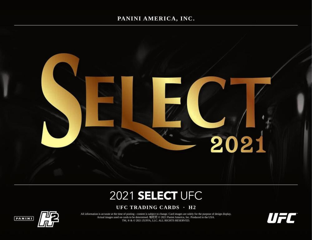 2021 Panini Select UFC H2 Hobby Hybrid Box