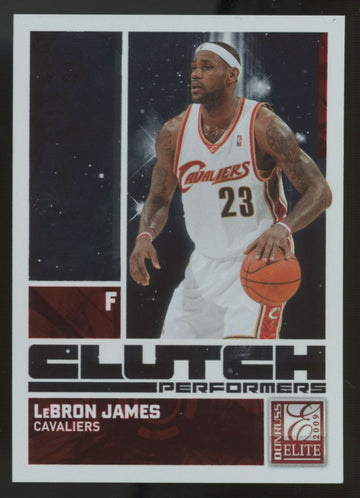 2009-10 Donruss Elite LeBron James Clutch Performers 6/249 #2