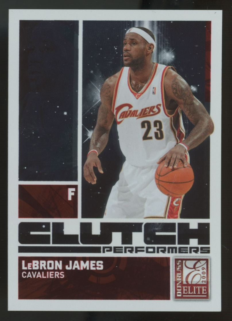 2009-10 Donruss Elite LeBron James Clutch Performers 6/249 #2