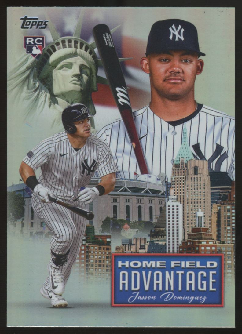 2024 Topps Series Two Jasson Dominguez RC Home Field Advantage #HFA-12 *Surface*