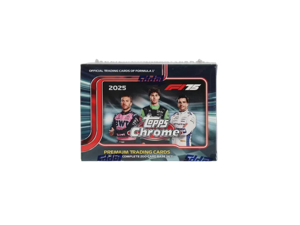 2025 Topps Chrome Formula 1 Racing Blaster Box