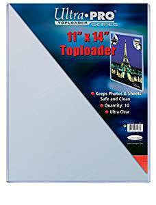 11 x 14 Top Loader (Pack of 20) Ultra Pro