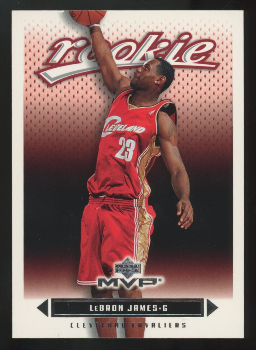 2003-04 Upper Deck MVP LeBron James RC #201
