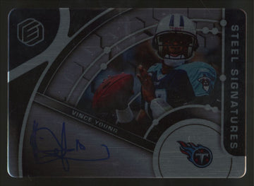 2022 Panini Elements Vince Young Steel Signatures Auto /50 #SS-VY