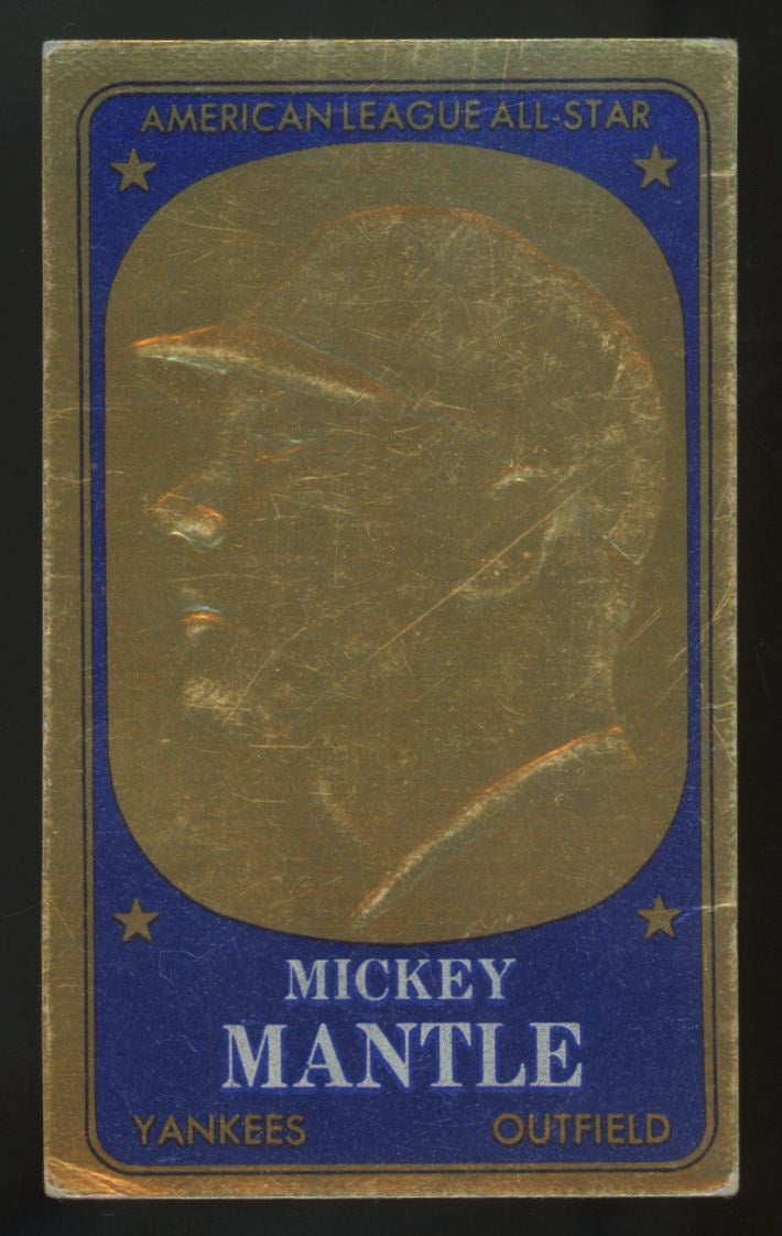 1965 Topps Embossed Mickey Mantle #11 VG