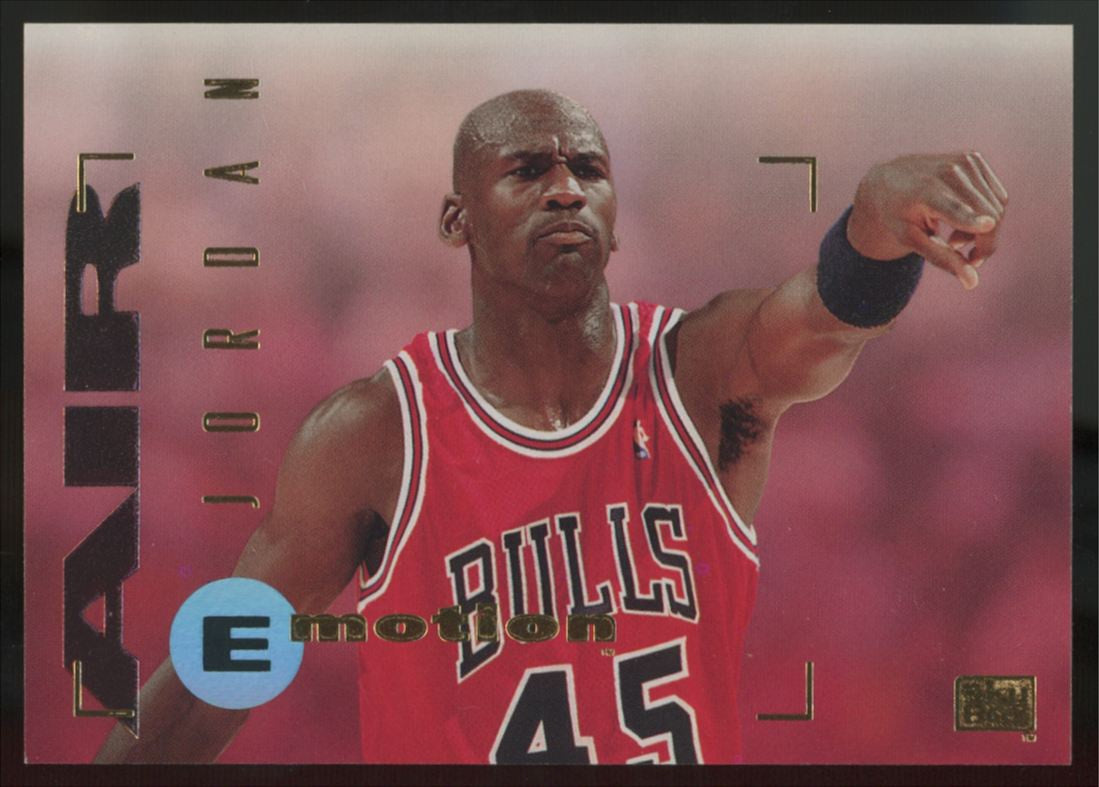 1994-95 SkyBox Emotion Michael Jordan #100 "A"