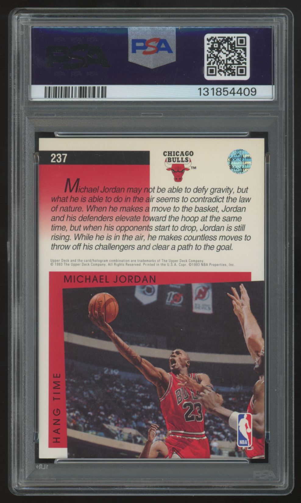 1993-94 Upper Deck Michael Jordan #237 PSA 9