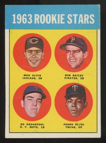 1963 Topps Tony Pedro Oliva RC #228 Good