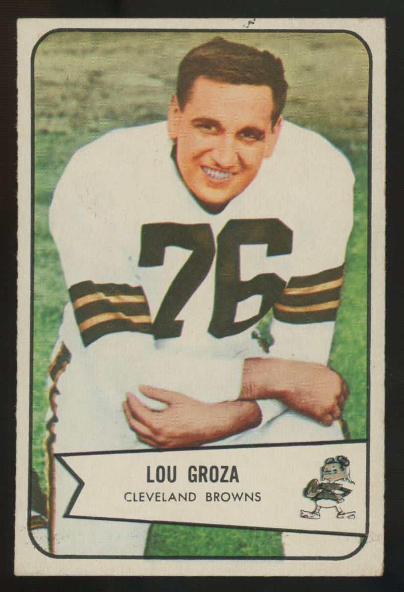 1954 Bowman Lou Groza #52 VG-EX