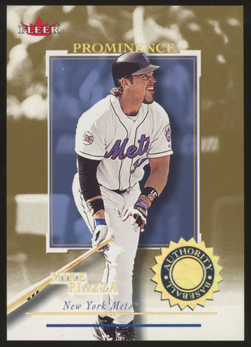 2001 Fleer Baseball Mike Piazza Prominence /125 #42