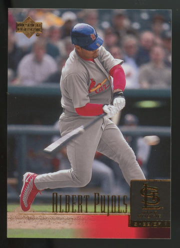 2001 Upper Deck Albert Pujols RC #295 NM-MT "B"